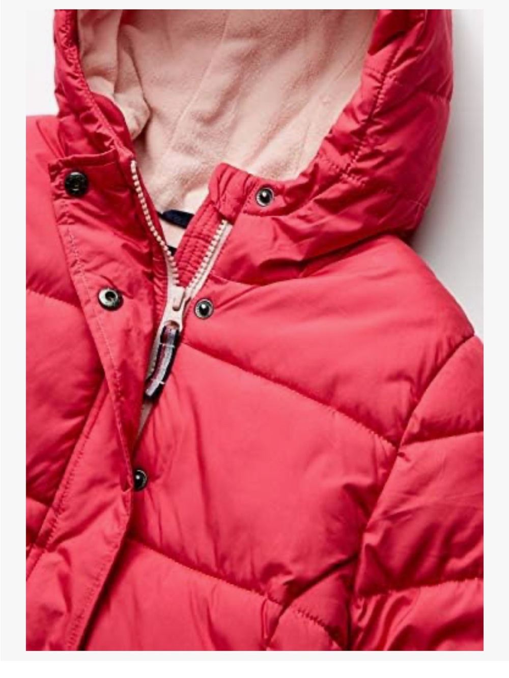 Amazon Essentials Pink Puffer Jacket - Picture 2 of 7